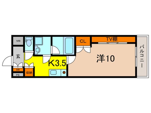 ソレイユ御影の物件間取画像